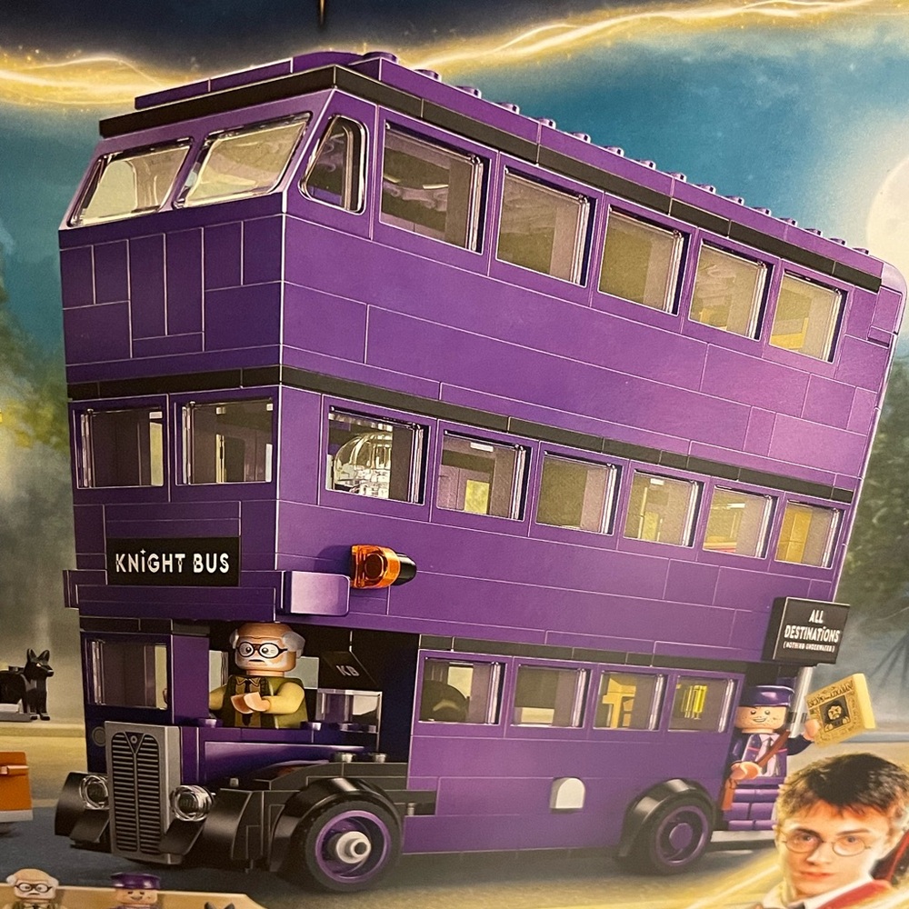 LEGO Harry Potter Knight Bus Adventure - Purple 76446 499Pcs 8+ NIB Sealed - Picture 2 of 14